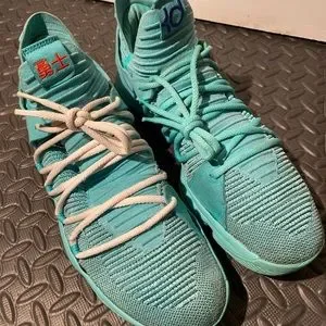 Used size 10.5 men - NIKE KD 10  HYPER TURQUOISE Nike KD 10 Men main image 4